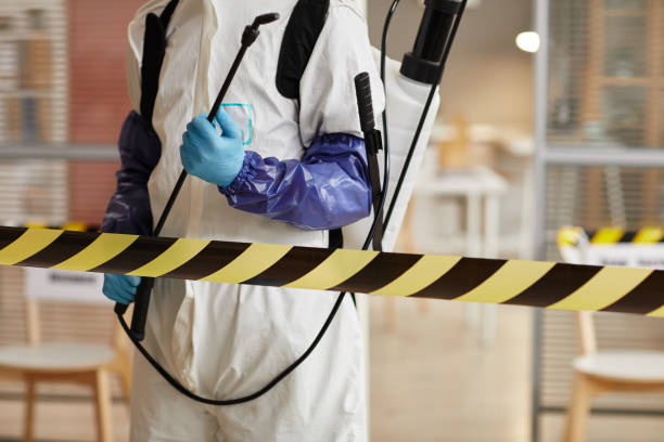 Professional Crime Scene Cleanup technician working in Edna, TX